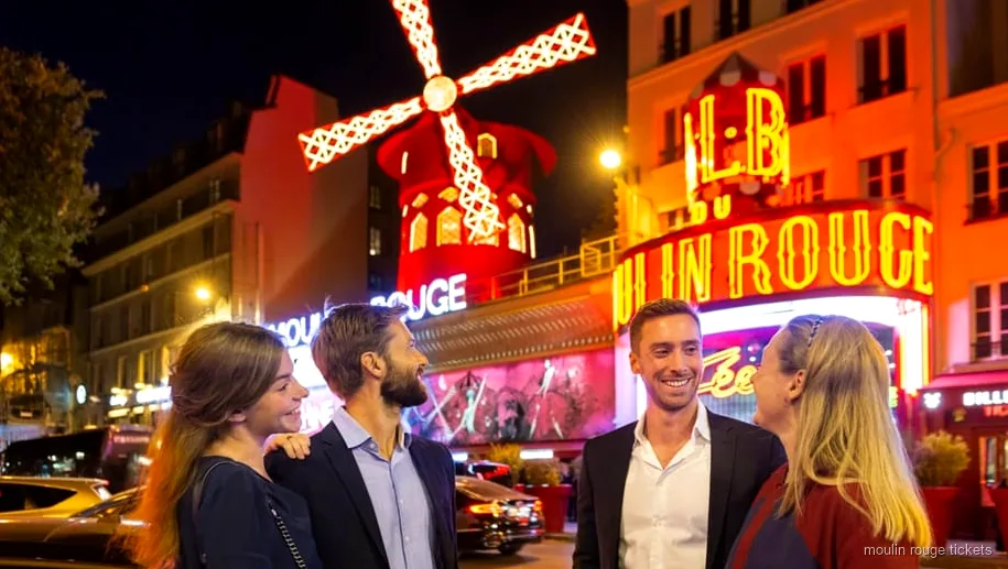 Eiffeltoren diner en Moulin Rouge showtickets combinatieavond in Parijs
