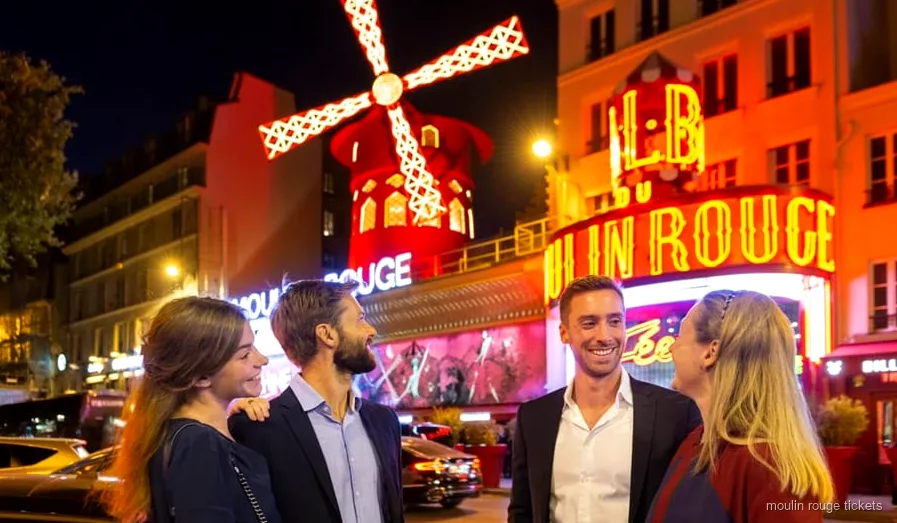 Combo de jantar na Torre Eiffel e bilhetes do show Moulin Rouge em Paris