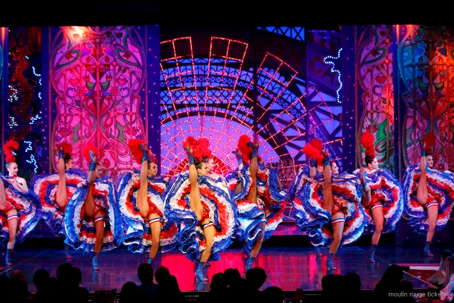 Moulin Rouge show tickets combined with a Seine river cruise in Paris